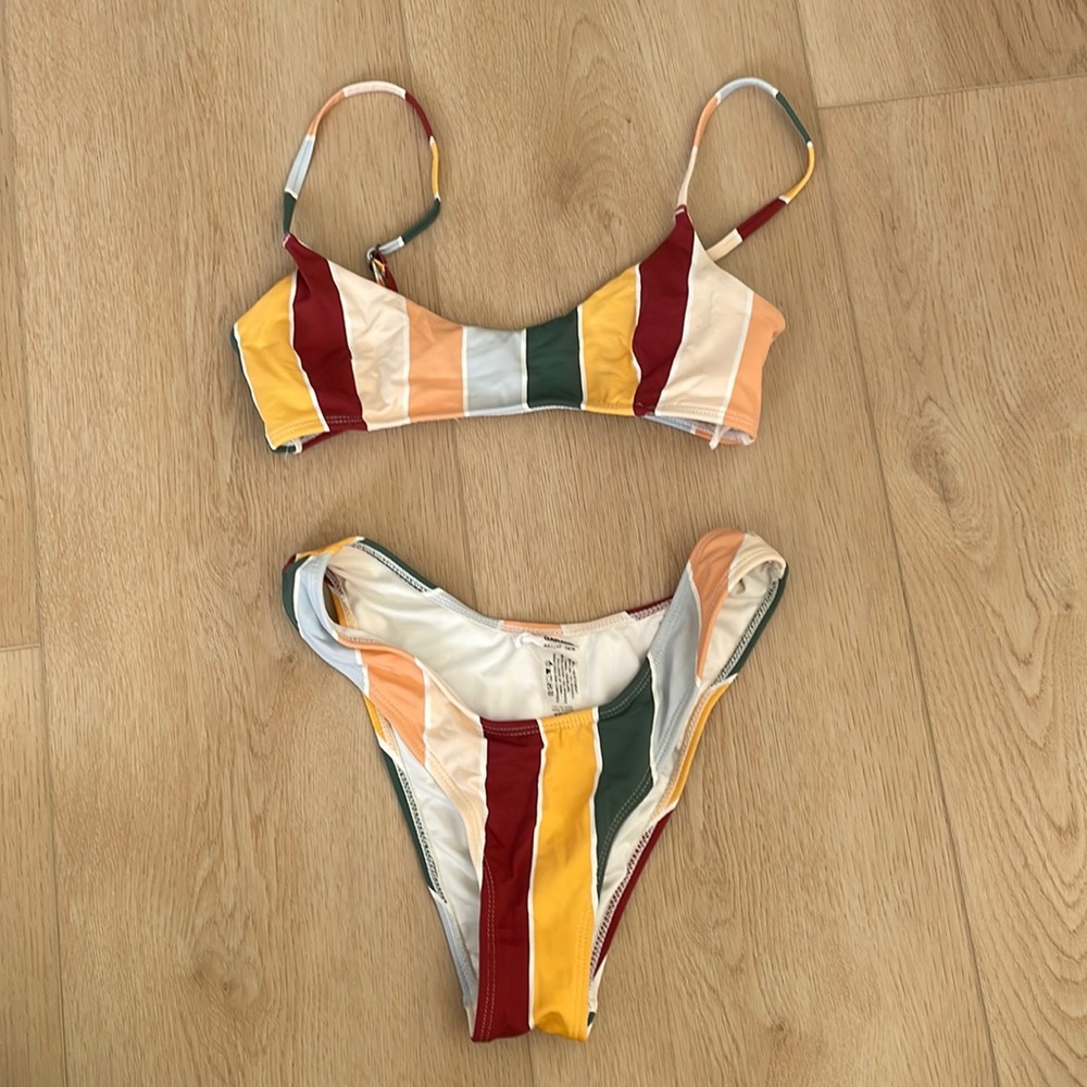 striped swim set